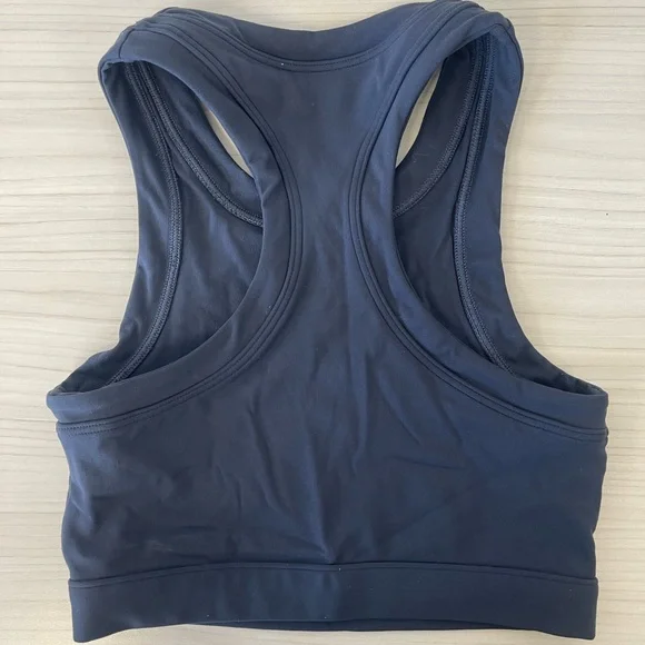 SET ACTIVE NAVY RACERBACK SPORTS BRA - Picture 4 of 4